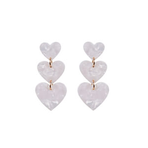 eb&ive Esprit Heart Earrings